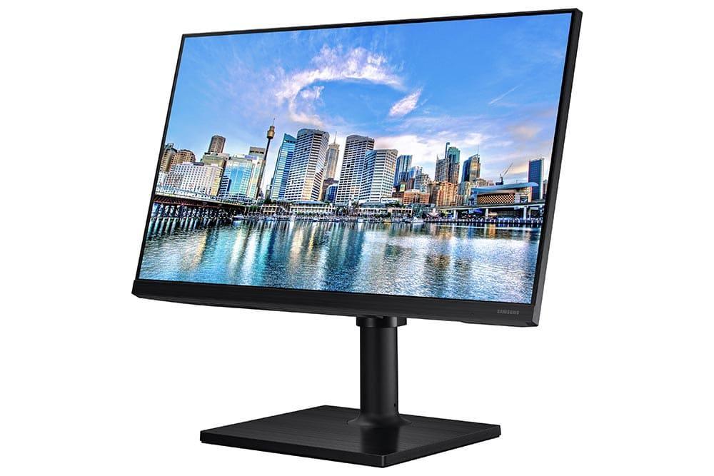 Monitor Samsung 24", Pivoteable, IPS, Borderless. FullHD, Freesync, LF24T452FQNXGO, F24T45, HDMI, DisplayPort - Lapshop Chile