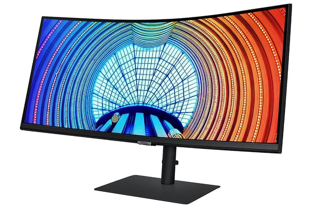 Monitor Samsung Ultrawide Curvo 1000R 34", LS34A650UXLXZS, Ultra WQHD, VA, HDMI, DisplayPort, USB-C (PC/Mac), 100Hz, Freesync, S34A650U - Lapshop Chile