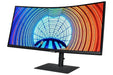 Monitor Samsung Ultrawide Curvo 1000R 34", LS34A650UXLXZS, Ultra WQHD, VA, HDMI, DisplayPort, USB-C (PC/Mac), 100Hz, Freesync, S34A650U - Lapshop Chile