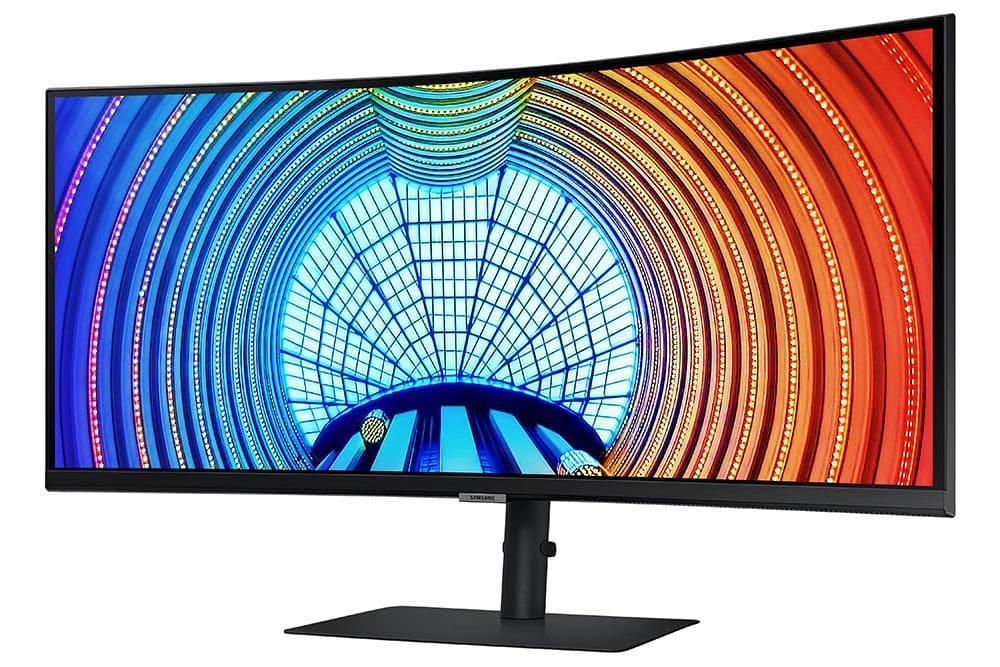 Monitor Samsung Ultrawide Curvo 1000R 34", LS34A650UXLXZS, Ultra WQHD, VA, HDMI, DisplayPort, USB-C (PC/Mac), 100Hz, Freesync, S34A650U - Lapshop Chile